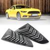 2Pcs Carbon Grain Side Window Louvers Sturdy Side Window Scoops Vents for Ford