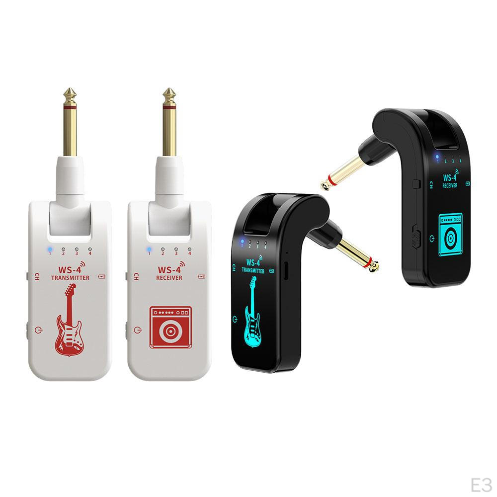 2.4G Беспроводная гитарная система 8 каналов аудиопередатчик и приемник для баса