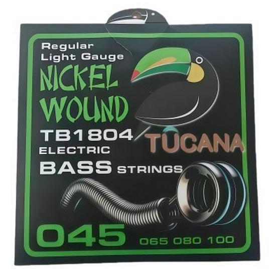 Premium TUCANA Nickel Steel Bass Strings with Rust-proof Hexagonal Core Coating