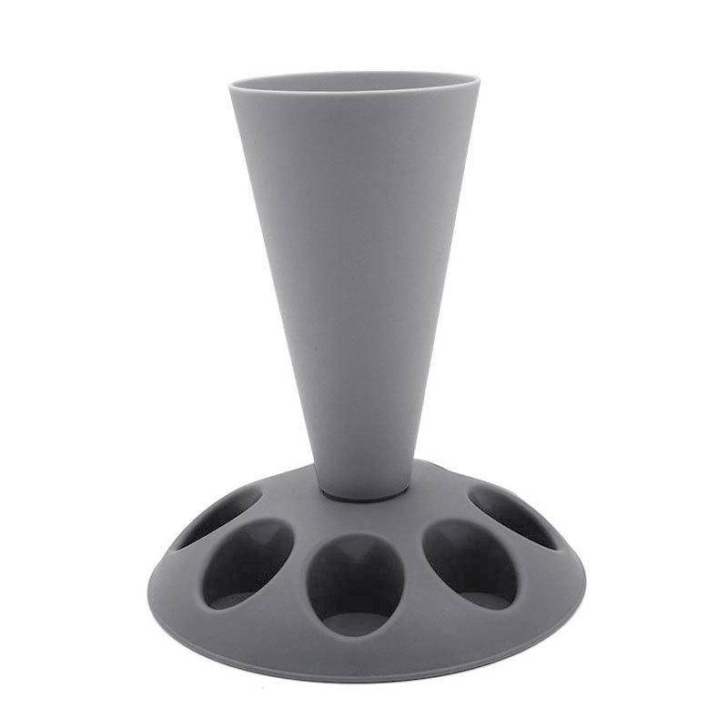 Инновационная стойка-органайзер для хранения насадок для кондитерских мешков с 8 слотами, большой вместимости, держатель для крепления кондитерских мешков, аксессуары для выпечки