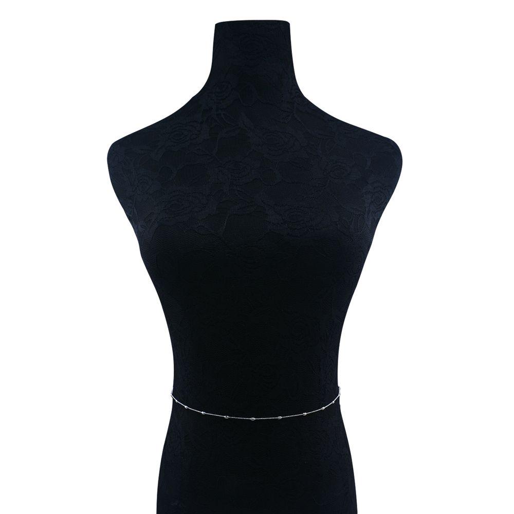 Women Fashion Summer Belly Necklace Bead Body Jewelry Waist Chain