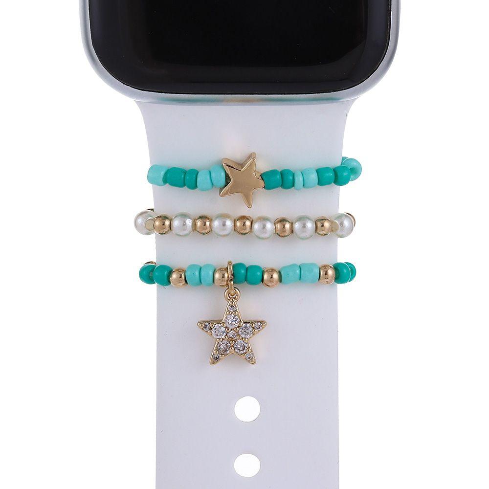 Creative Nails Diamond Strap Accessories Watch Band Ornament Wristbelt Charms Decorative Ring