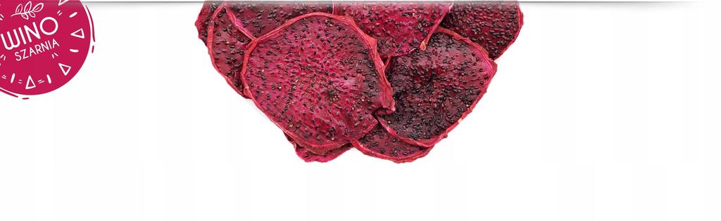 Smoczy Owoc Plastry Pitaja, Dragon Fruit - 500g