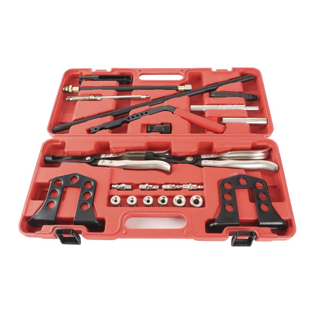 Cylinder Head Service Valve Spring Compressor Stem Seal Installer And Remover Tool Kit