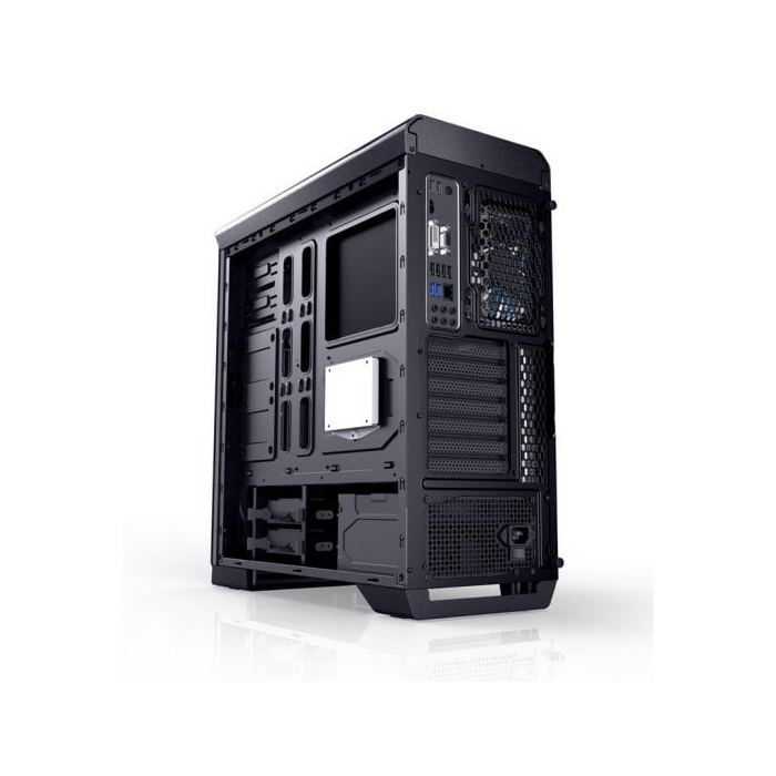 Boîtier PC NOX Hummer ZX Tour midi ATX noir sans alimentation - 5 baies internes - 2 ports USB 2.0