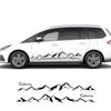 2PCS Car Stickers For Ford Galaxy MK1 MK2 Mk3 MK4 2 3 Tuning Accessories Auto Side Door Mountain Graphics Vinyl Film