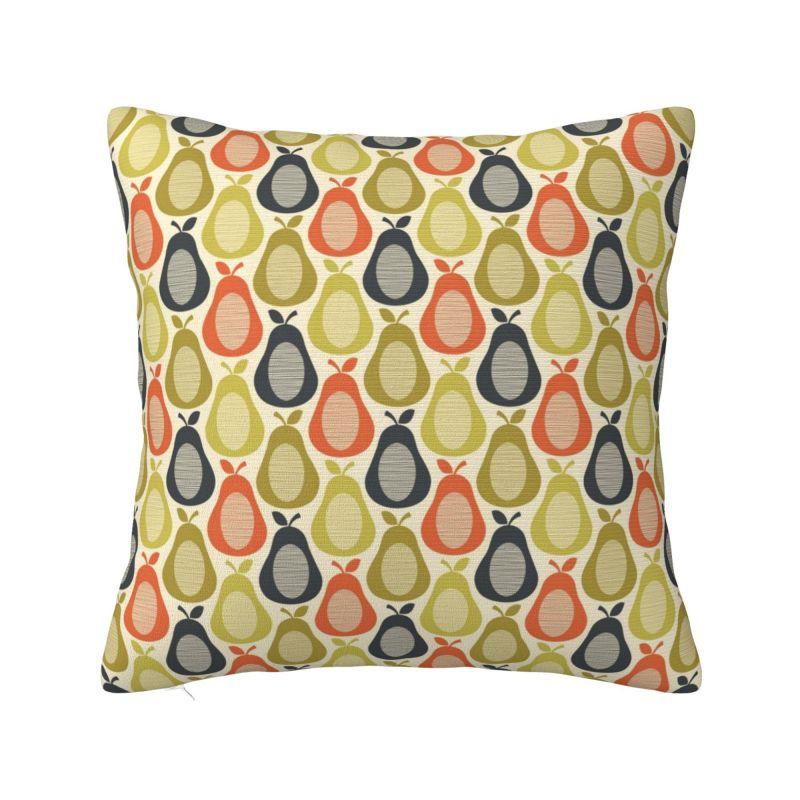 Наволочка для декоративной подушки Orla Kiely Scandinavian Flowers Чехол для подушки Домашний Квадратная Полиэстеровая Наволочка Двусторонний Принт