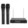 Портативный беспроводной микрофон UHF Handheld Dual для караоке, свадеб, публичных выступлений, вилка США