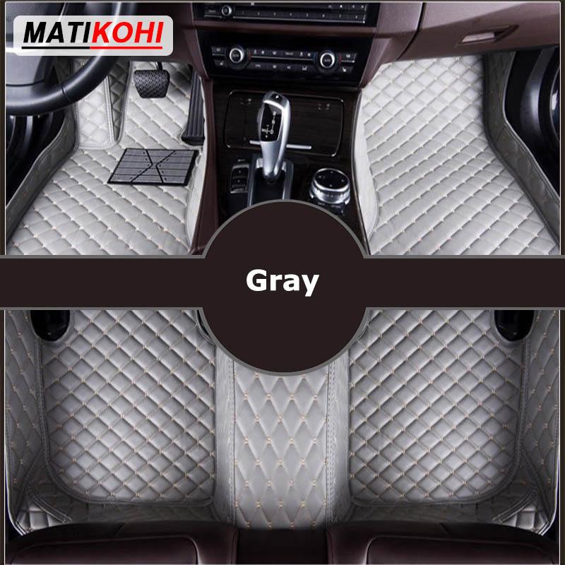 AOTI9 MATIKOHI Custom Car Floor Mats For Hyundai Grandeur Azera Auto Carpets Foot Coche Accessorie