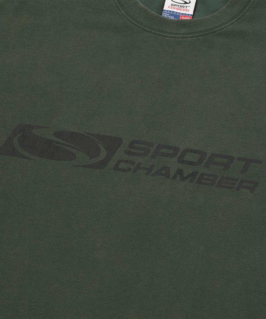 SPORT CHAMBER Sc Washed Flash T-Shirt (Deep Green)