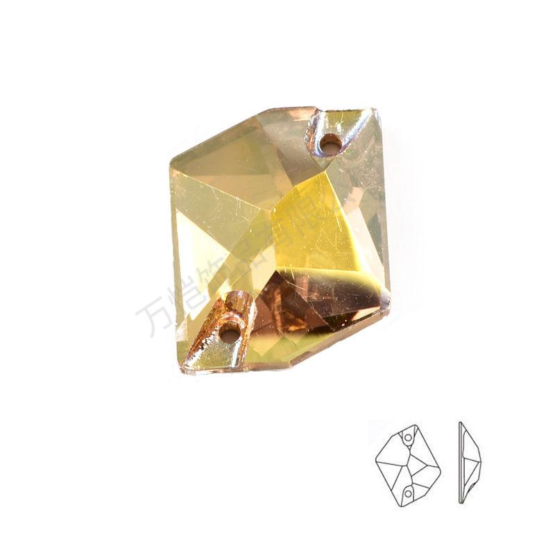 Высококачественная имитация австрийского стекла особой формы K9 Ручная швейная дрель Diy Beauty Polygon Аксессуары для одежды Аксессуары