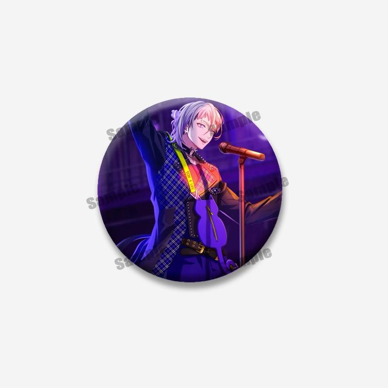 Cartoon Ryu Natsume Allen Yeon Hajun Button Pin Anime Game Paradox Live Lapel Brooch Animation Jewelry Accessories Souvenir Gift