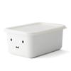 Deep Square Container M Miffy Face Series [Fuji Enamel]