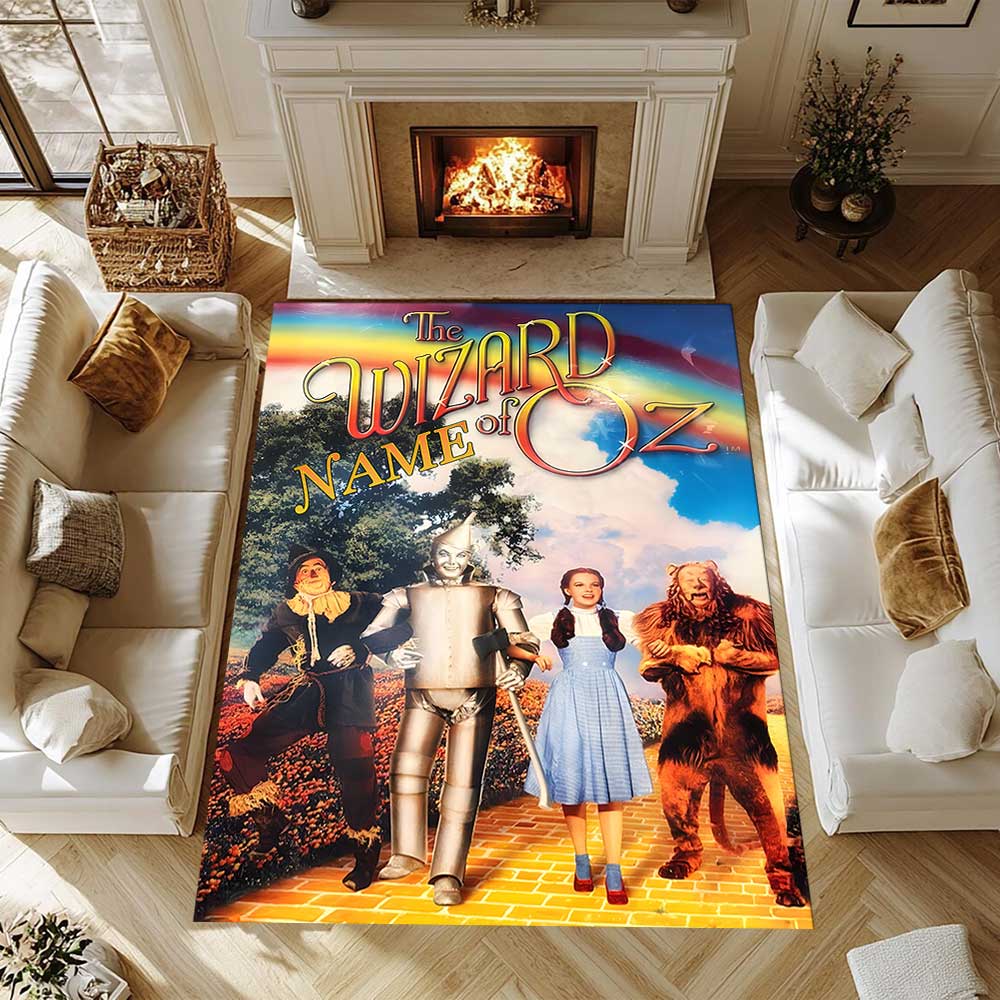 Warner Bros. Works (17) Customize your name rug, office chair cushion, home bedroom living room gift.