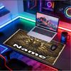 Custom Name Personalized AEK Athens FC Pattern Mousepad, Laptop PC Desk Mat, Decorative Desk Mat for Home Keyboard Pad Gift