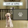 1 компл. барьер для собак, забор с крючками, настенное крепление, свободный складной портативный мелкоячеистый забор для дома, двери, лестницы, ворота для домашних животных, товары для домашних животных