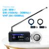 SI4732 0.5-108 МГц Портативное радио LSB USB AM FM Всеволновый радиоприемник с внешним динамиком HF SW MW VHF Радио для дома и улицы