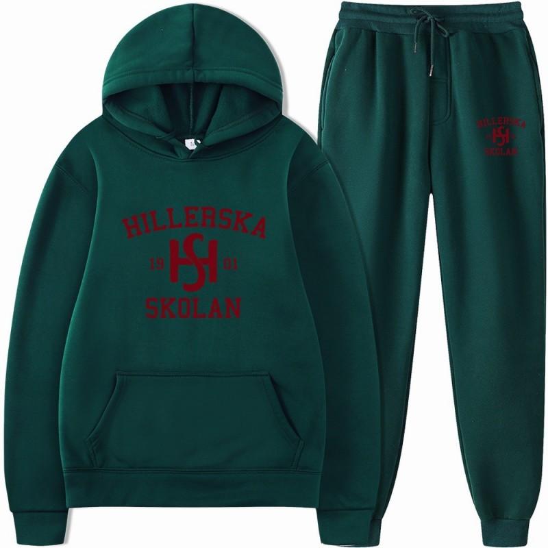 Young Royals Hillerska Skolan Hoodie - Casual Printed Pullover Teens