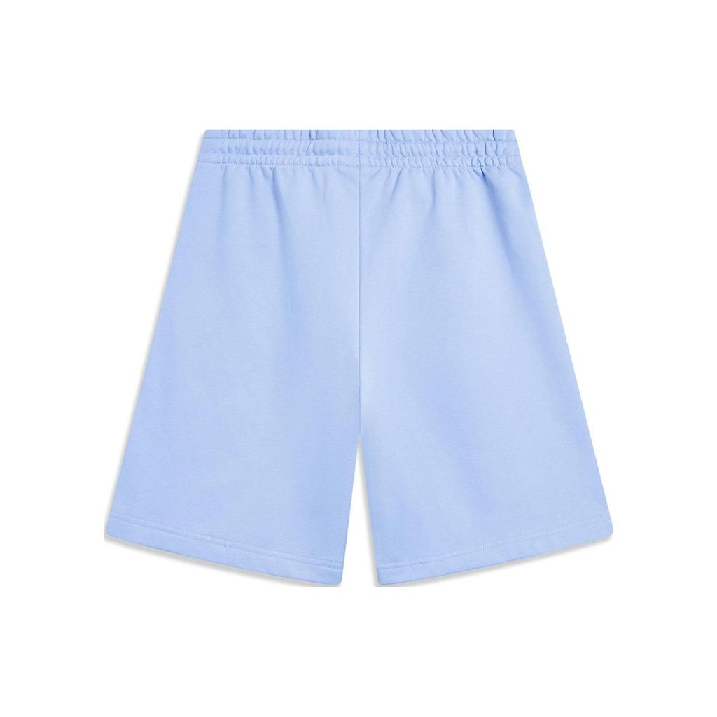 Li Ning China Color Series Solid Mid Waist Straight Loose Casual Shorts Unisex Shorts AKST631-2