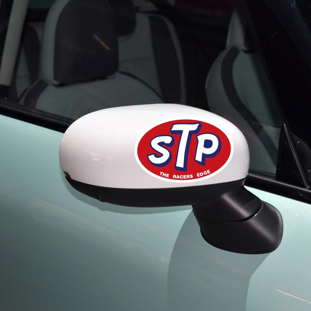 2 шт. STP Racers Edge Винтажная Масляная Наклейка на Автомобиль в Стиле Гонщиков 1960-х 70-х Richard Petty Виниловая Наклейка Аксессуары для Тюнинга Авто