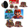 Мультяшная кепка-панама Mario Brothers для улицы, защита от солнца. Идеально для весеннего и осеннего сезонов.