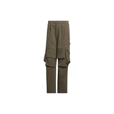 Fustl Pants Solid Color Loose Knit Sports Pants Men Pants Tree-Branch-Brown IY8029
