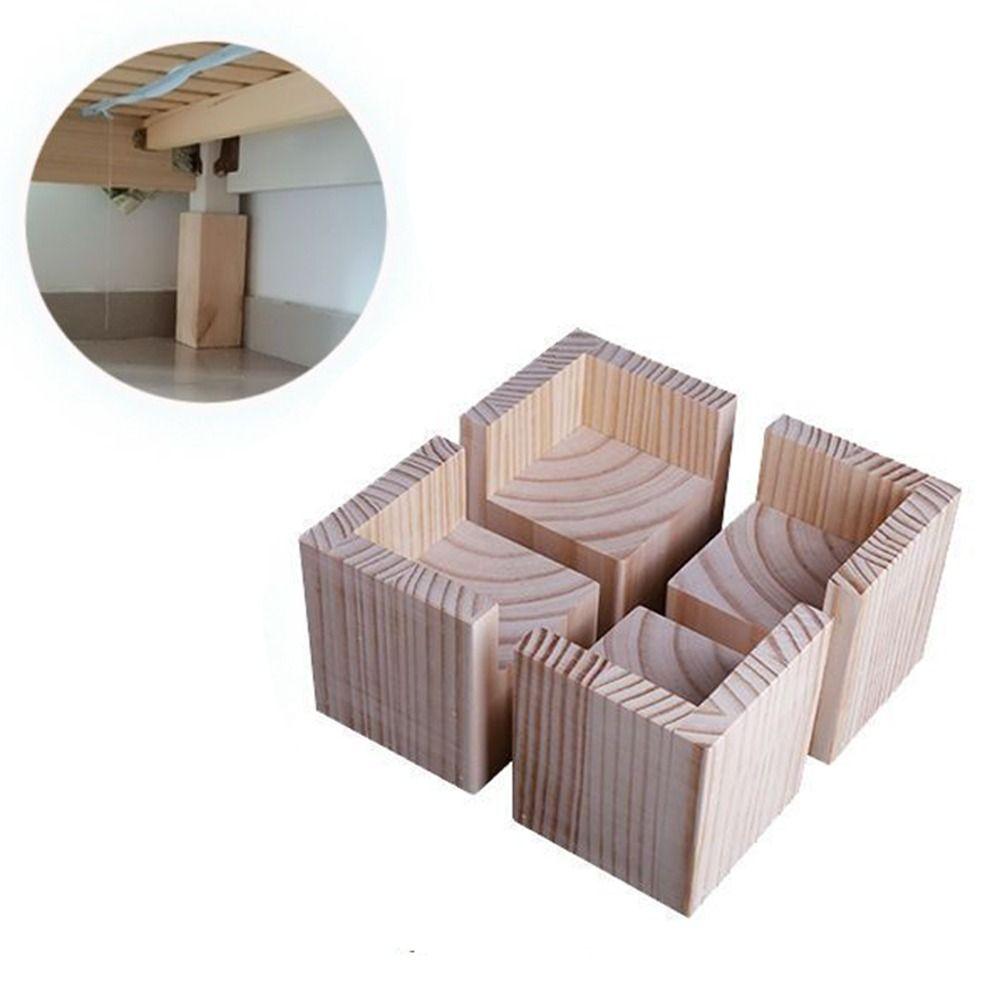 Ножка для мебели из массива дерева, подъемники для журнального столика, подъемники для кровати, подъемник, подкладка для подъема кроватки, инструмент для позиционирования