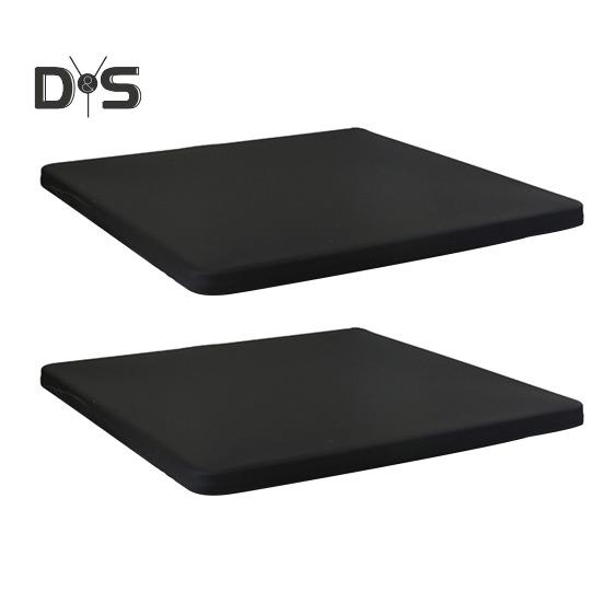 2 шт. эластичная скатерть на подгонку 34x34 дюйма квадратная скатерть с эластичным краем однотонная скатерть для кухни обеденной зоны пикника патио на открытом воздухе