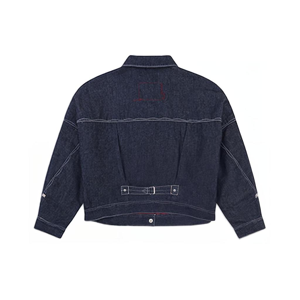 Женская джинсовая куртка Levis Red Pioneer Series, двусторонняя, куртка, темно-деним A0151-0000