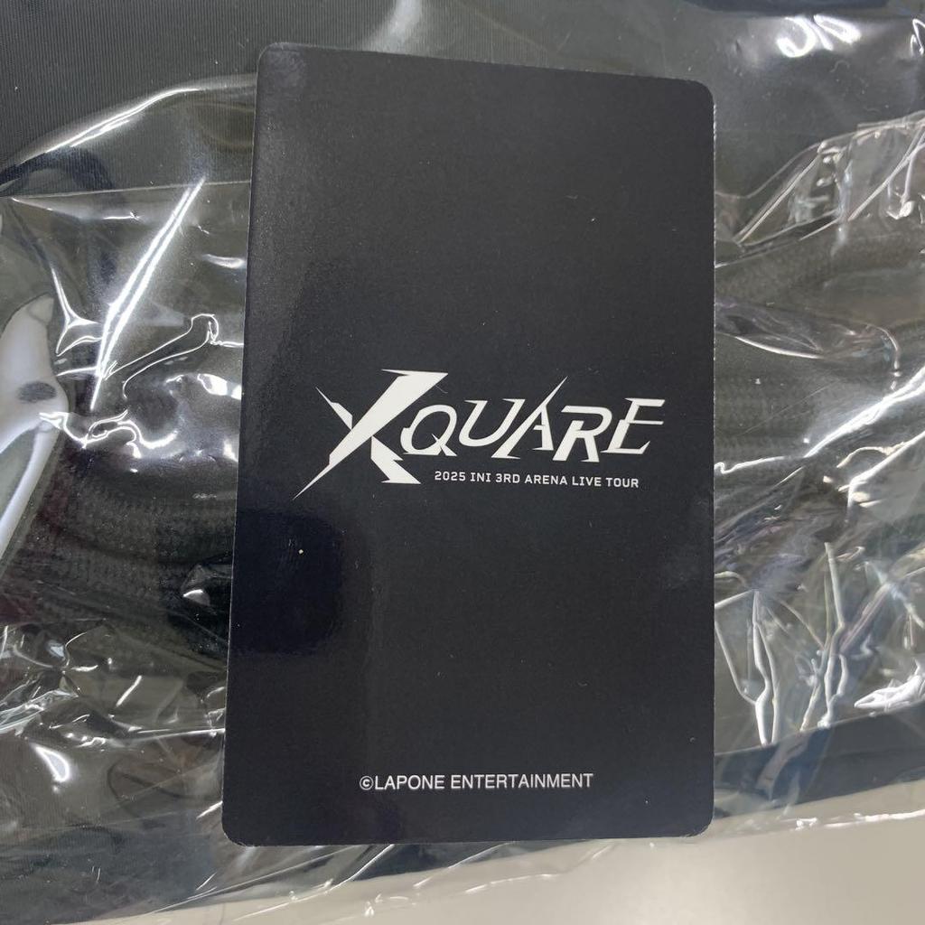 [USED] INI XQUARE Sacoche Trading Card by Takumi Ozaki