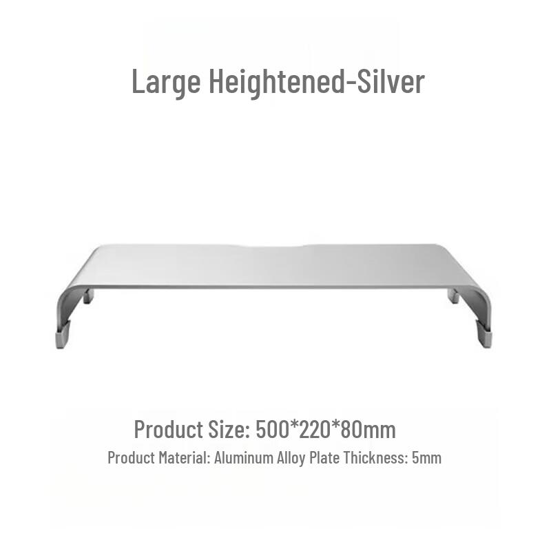 LUMEI Aluminum Monitor Riser & Laptop Stand