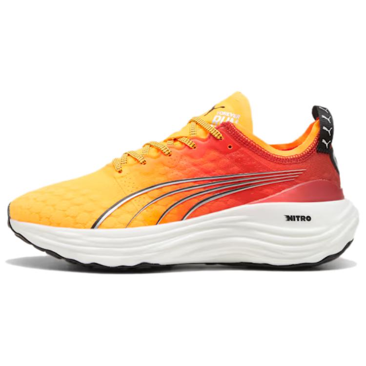 Puma ForeverRun Nitro Fade Pack - Sun Stream Women Sneakers Orange Sunset-Glow White 310480-01