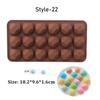 Jelly Pudding Fruit Gummy Candy Silicone Molds Animal Chocolate Cake Baking Tool Mold Ice Resin Mould 3D DIY