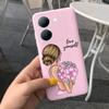 Чехол для телефона Vivo Y36 V2247 Чехол для пары Любовное Сердце Цветок Задняя крышка Чехол для Vivo Y36 5G VivoY36 Y 36 Мягкий Силикон Fundas