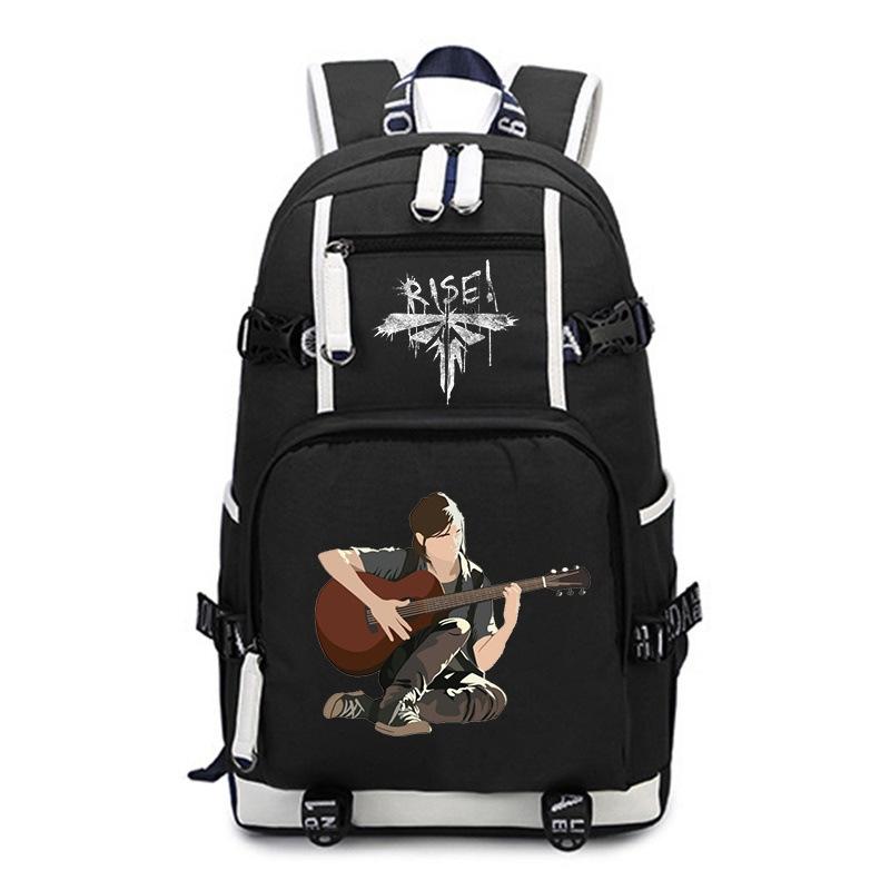 The Last of Us Personalized Printed Teen Leisure Travel Backpack Large Capacity Student School Bag