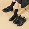 Uniform Shoes Female British Girl Japanese Wild Black Retro Mary Jane Shoes Lolita Platform Leather Shoes Low Heel Oxfords