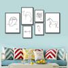 Picasso Painting Abstract Art Print On Canvas Wall Art Animals Dog Poster Nordic Poster Wall Pictures for Living Room