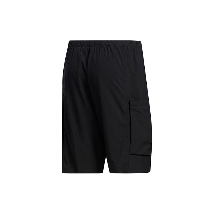 Adidas Шорты Tech Wave с боковыми карманами мужские, черные FM5401