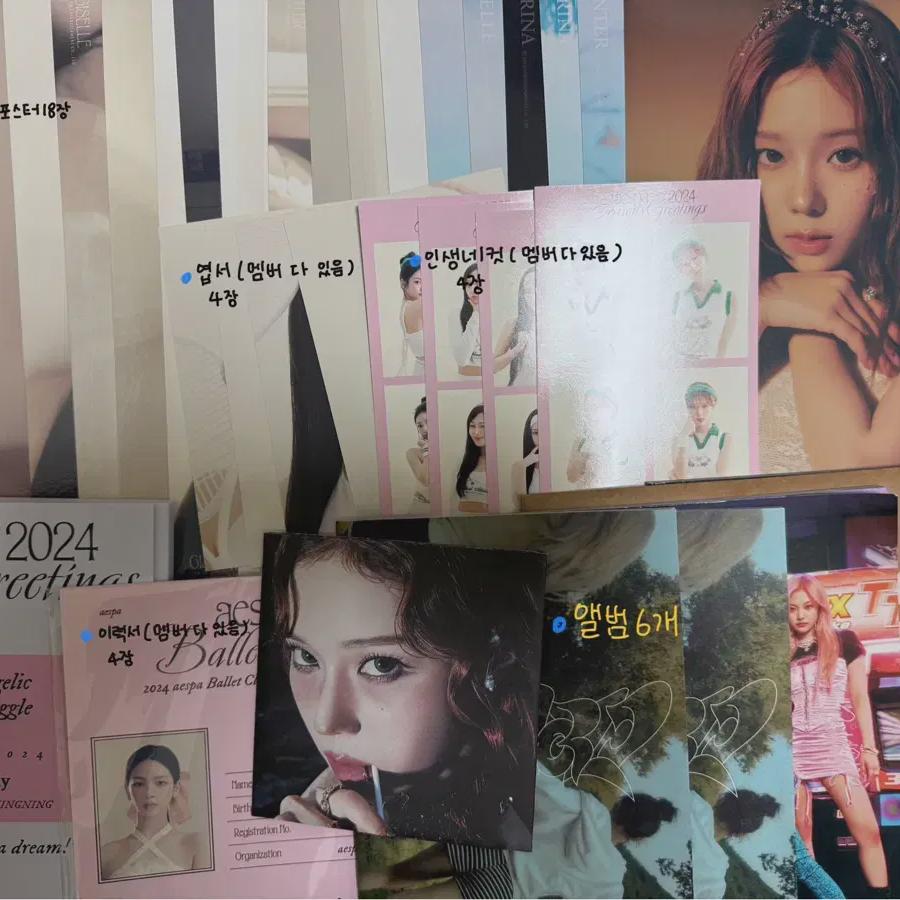 We Sell Esp Season's Greetings Album, Postcard, Resumes, 4cut Photo