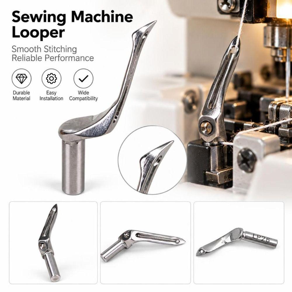 Silver Upper Looper Wide Upper Lower Looper New Sewing Machine Looper Household Sewing
