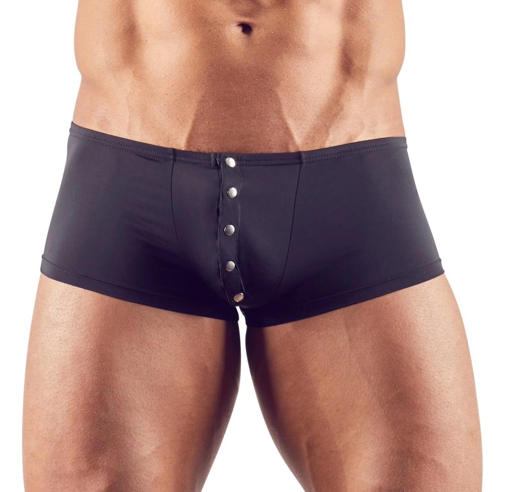 Svenjoyment - Sexy Men's Elastic Boxer Shorts with Penis Buttons XL