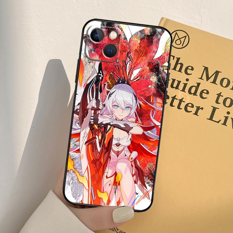 Чехол Honkai Impact 3rd для iPhone 11 12 13 14 Pro Max XS XR X 6 7 8 Plus 12 13 Mini SE 2020
