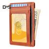 Card Holder 8 Slots Student ID Sleeve Waterproof Anti-theft Change Coin Purse RFID Blocking Protects Personal Information Travel Wallet Business Card