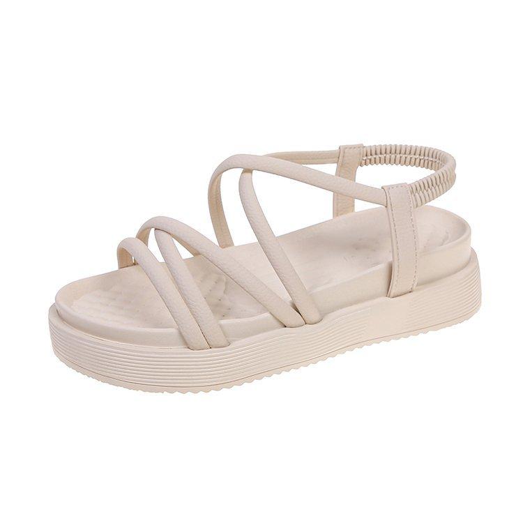 Женские модные повседневные сандалии на платформе