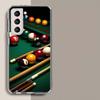 Billiards Table Party Poster Phone Case for Samsung A16 A17 A26 A36 A56 A57 A55 A54 A37 A15 A25 A35 A14 A24 A34 Galaxy Note 20 1
