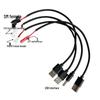 USB-кабель для зарядки с разъемами XH2.54 и PH2.0 JST (мама)