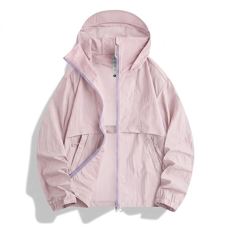 1011 Sunscreen Clothing Women's Exterior Wear Summer UV Protection Men's and Women's Sunscreen Clothing UPF100 Sunscreen Jacket New