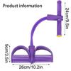 Fitness Resistance Bands-6 Tube Pedal Ankle Puller 2025 Upgrade Stretch Bands For Exercise Sit Up