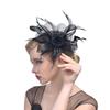 Перо Aliceband Fascinator Повязка на голову Свадьба Женский день Гонка Royal Ascot