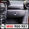 3 шт. для MINI ONE Cooper S JCW R60 Countryman R61, декоративная защитная полоса для приборной панели автомобиля, модификация интерьера